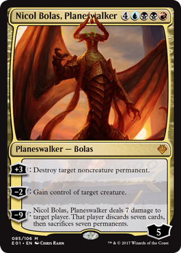 Archenemy: Nicol Bolas』収録内容公開、新規アートのPWや刷新された