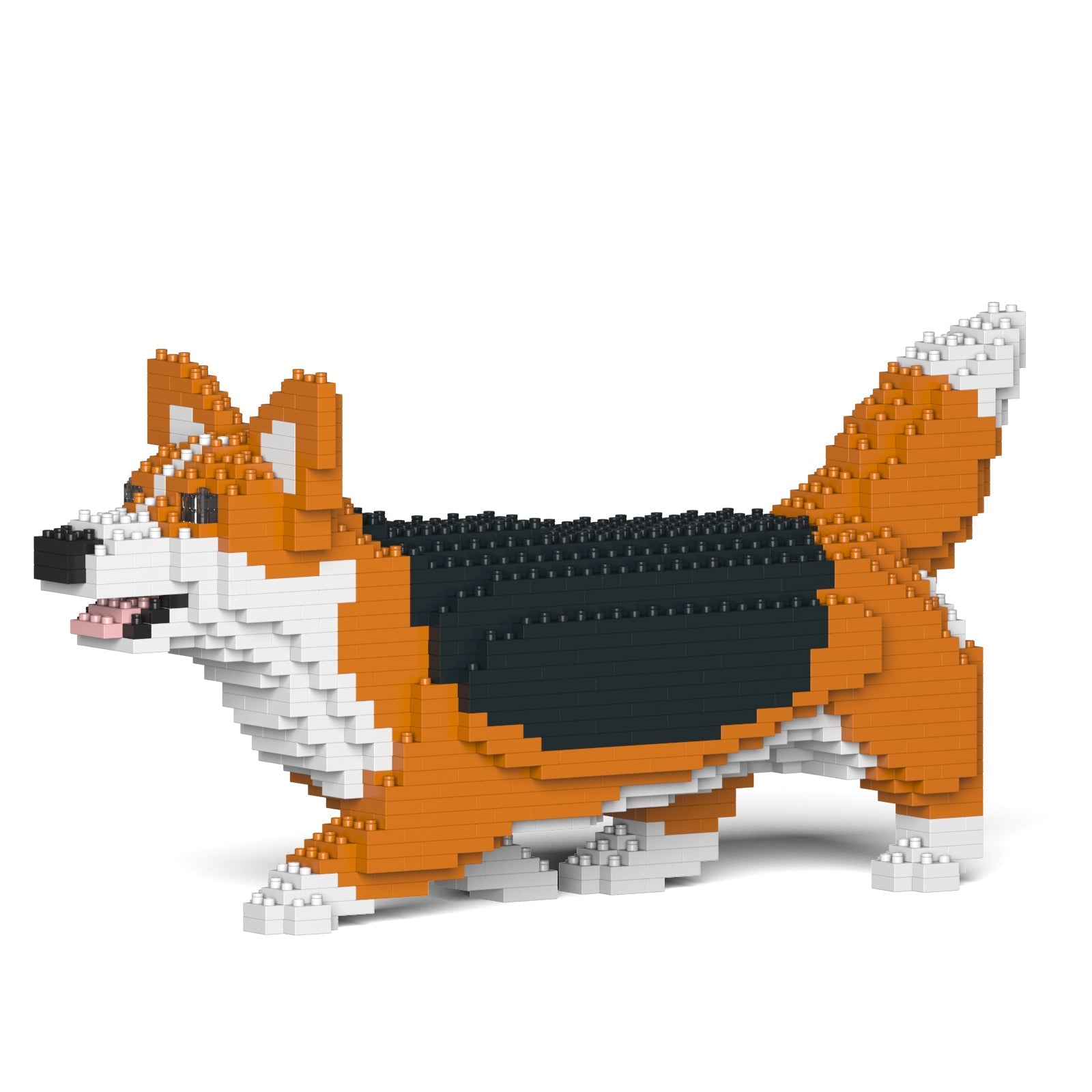 Welsh Corgi 04-M02 - JEKCA | Plastic Building Blocks for Kidults