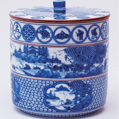 水指 祥瑞 切立 胴紐【販売】-茶道具は京都しみず孔昌堂