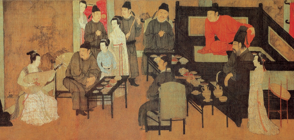 韩熙载夜宴图赏析_中国名画赏析_灵感家，让你我不再迷茫
