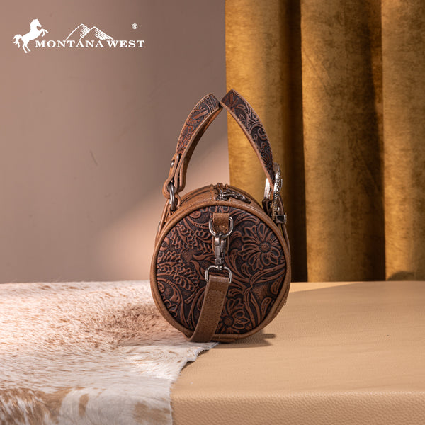 MW1338-8802 Montana West Western Tooled Buckle Collection Mini