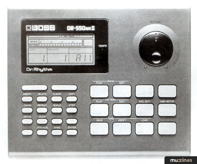 Boss DR550 MkII (SOS Aug 92)