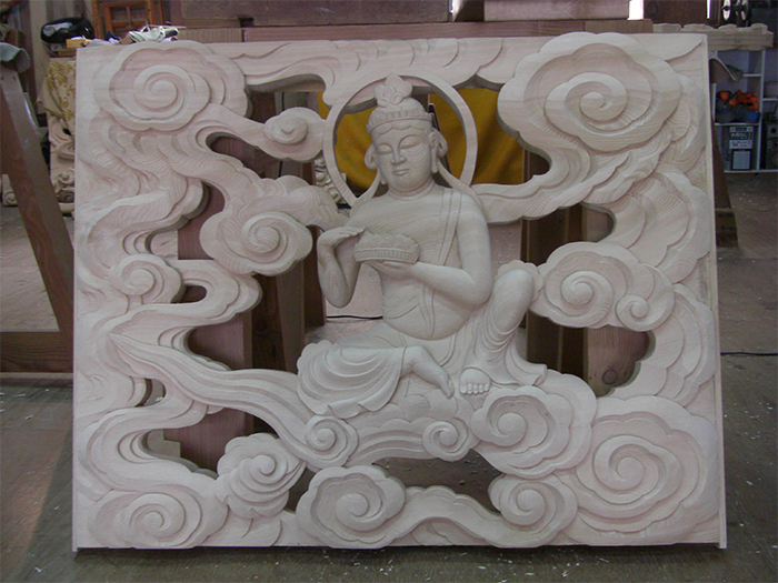 彫刻作品 | 神社・仏閣専門の建築彫刻 中嶋社寺彫刻所／彫刻作品