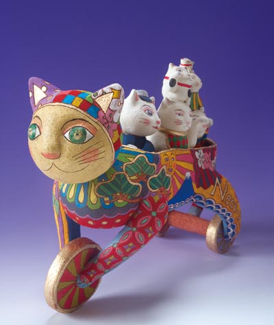 福まいりアート招き猫展