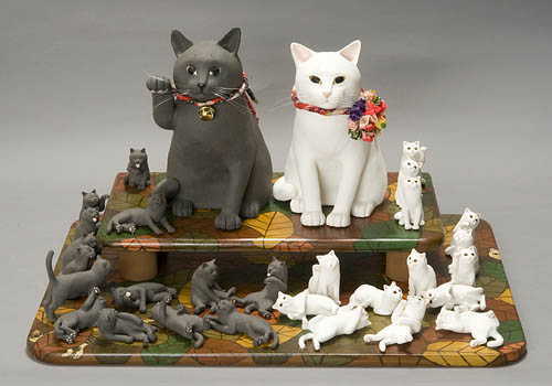 平成の招き猫100人展