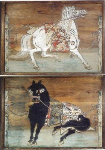 板地彩色絵馬額面／金沢市公式ホームページ いいね金沢