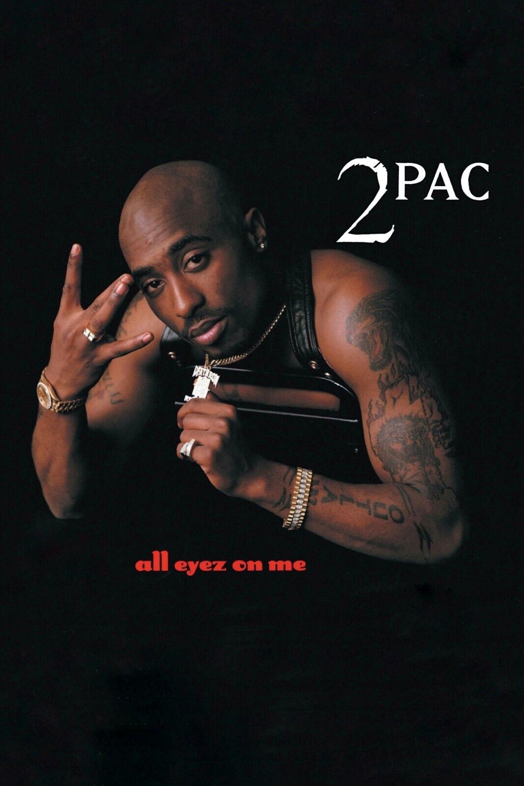 Poster - Tupac Shakur 2pac Poster Iconic Rap Music Legend Wall Art