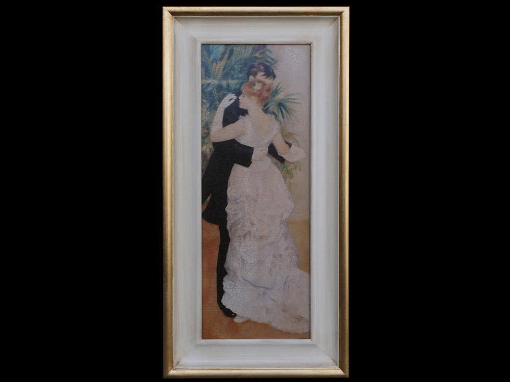 世界の名画 複製画 ルノワール 「都会のダンス」 [457-MP0020