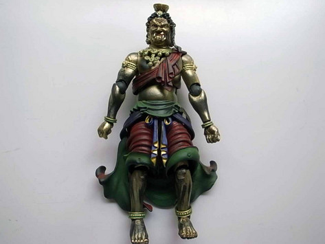不動明王（黄不動）タケヤ式自在小物（海洋堂）: 私的電脳小物遊戯