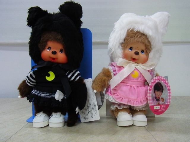 買取｜香奈ちゃんモンチッチ(白+黒) ｜たいむましん