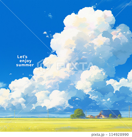 Let's enjoy summer