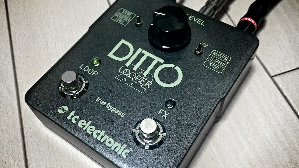 Ditto X2 Looper：フレーズをリバースできるルーパーステーション