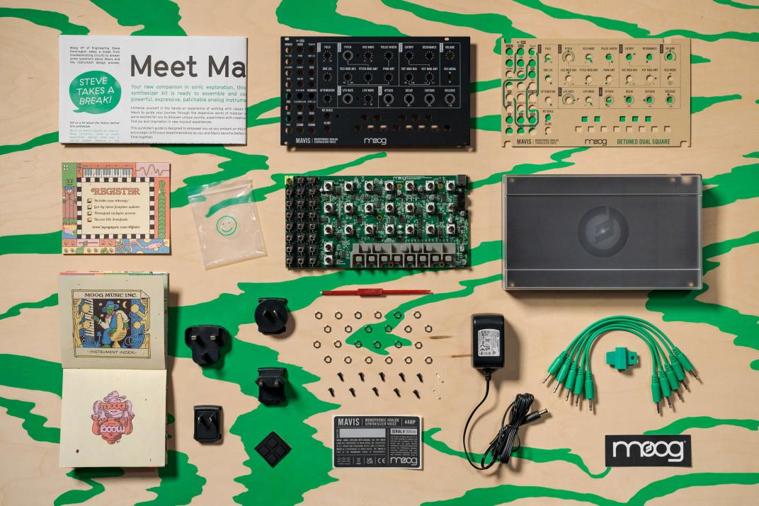 Moog Mavis – Moog 初のウェーブフォルダーを搭載した組み立て型