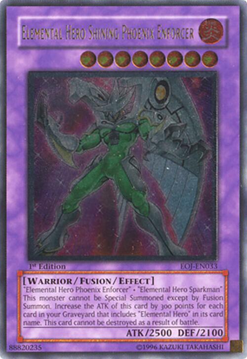 Elemental Hero Shining Phoenix Enforcer (UTR) - Enemy of Justice