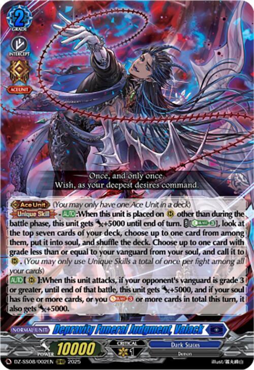 Depravity Funeral Judgment, Valack - DZ-SS08: Festival Booster