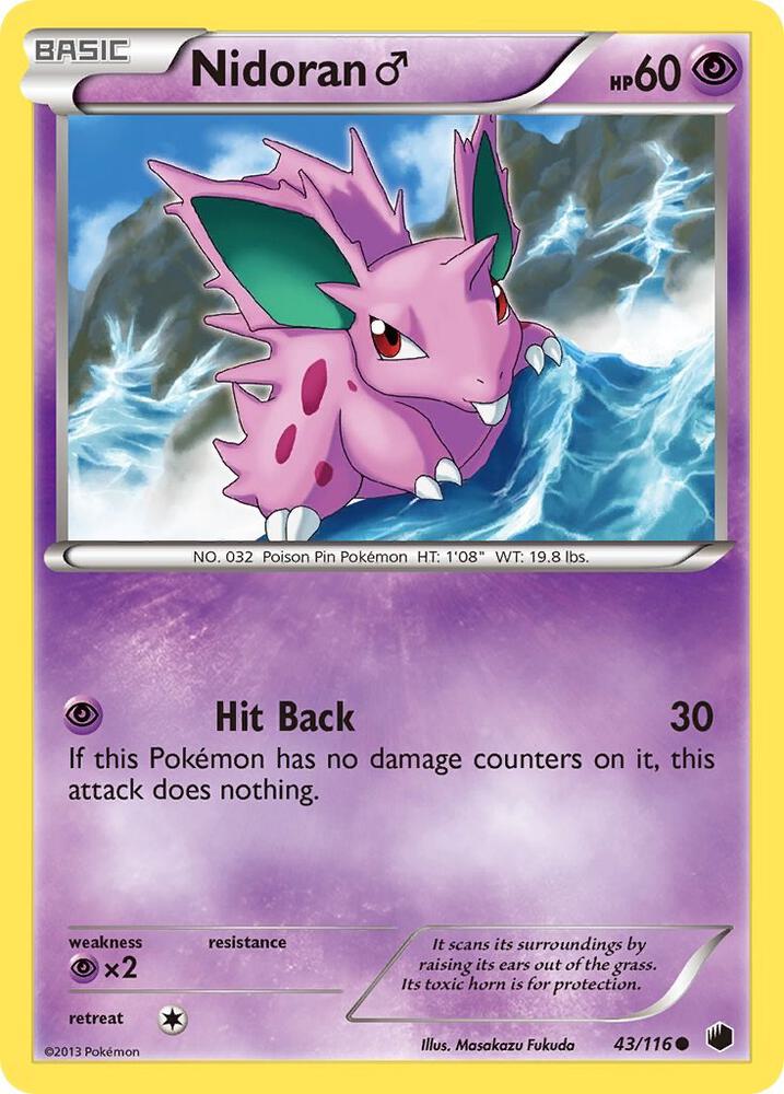 Nidoran M - Plasma Freeze - Pokemon - TCGplayer.com