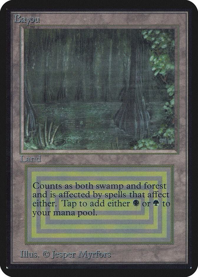 Bayou - Alpha Edition - Magic: The Gathering - TCGplayer.com