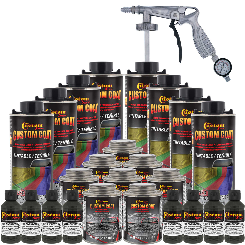 Fed Color# 34052 Usmc dark Olive Drab T71 - 8L - Applicator Spray