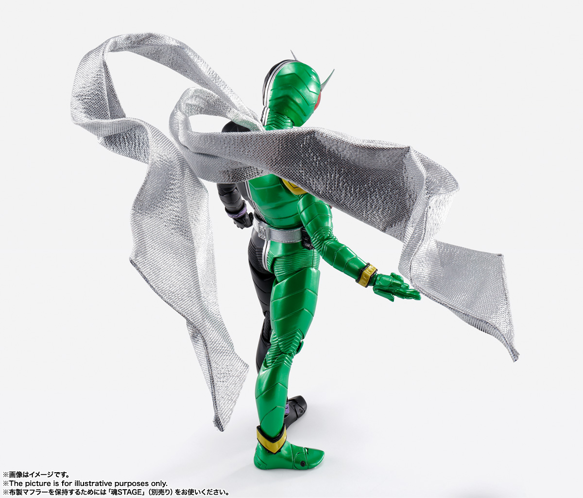 S.H.Figuarts（真骨彫製法） 仮面ライダーW サイクロンジョーカー 風都