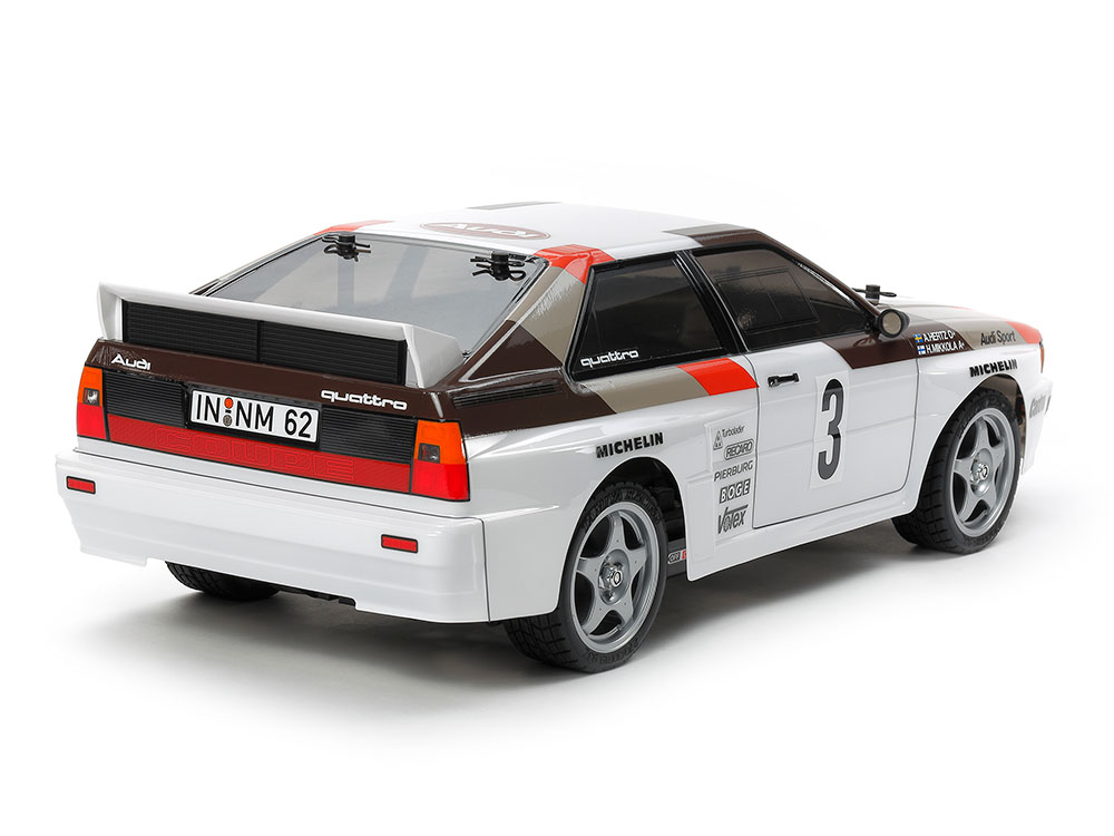 1/10RC アウディ クワトロ ラリー A2 (TT-02シャーシ): RCモデル