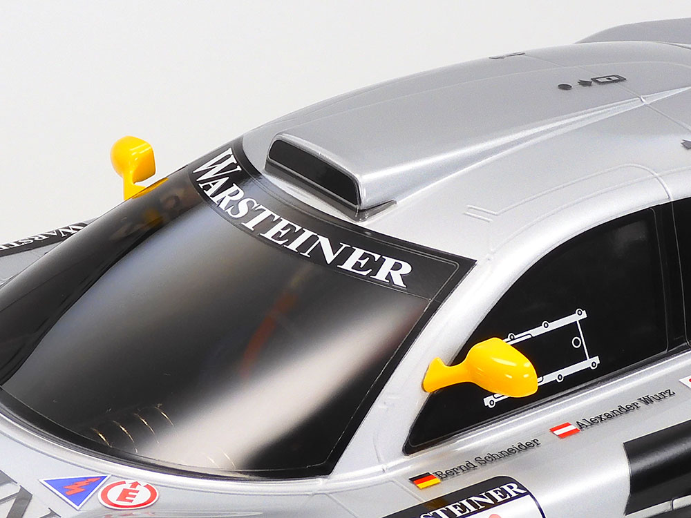 1/10RC 1997 メルセデス・ベンツ CLK-GTR (TC-01シャーシ): RCモデル