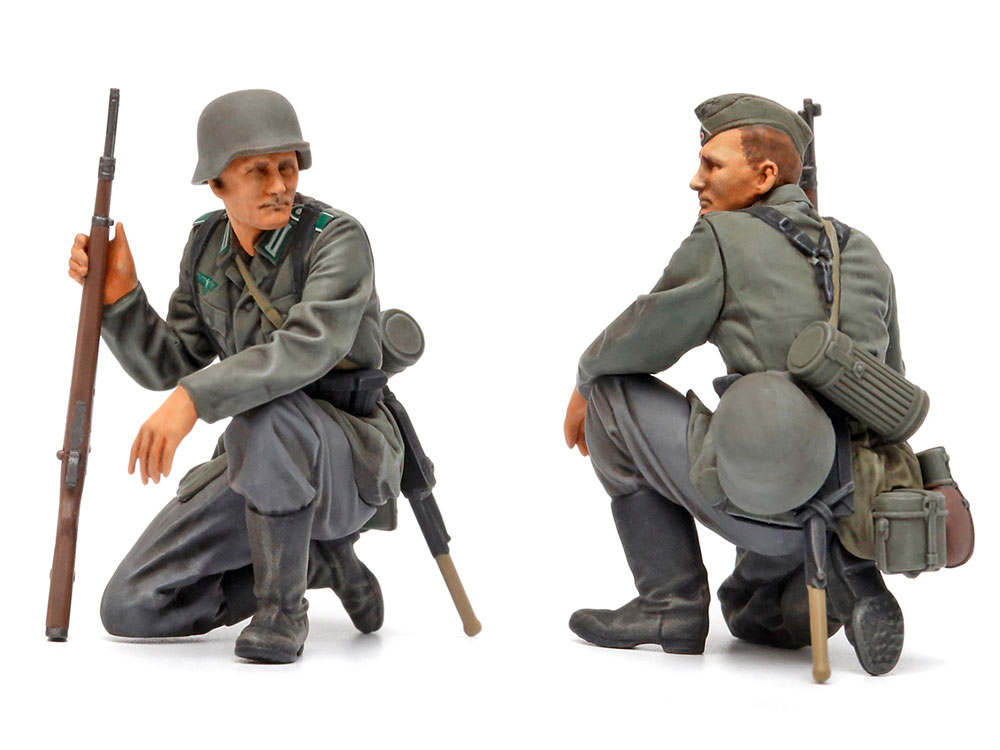 1/35 ドイツ歩兵セット (大戦中期): スケールモデル｜TAMIYA SHOP