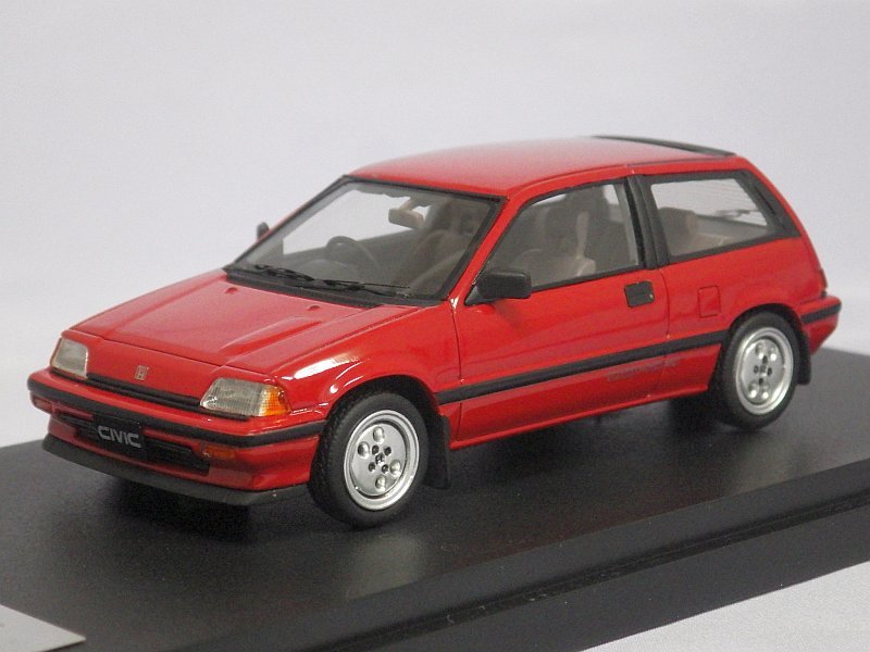 ポストホビー(マーク43) ホンダ シビック Si(AT) 1984 RED - Tada TooL