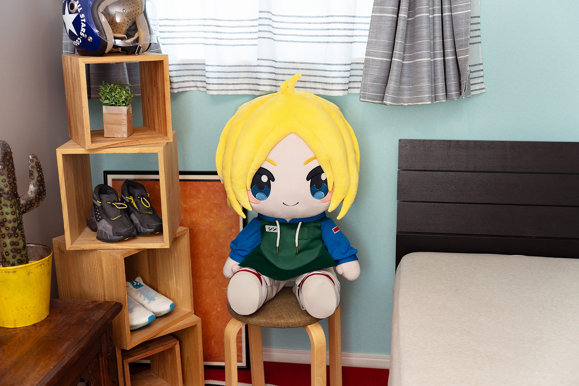どきゅーとぷち SAKAMOTO DAYS 特大ぬいぐるみ 朝倉シン｜TAITO GEAR&GOODS
