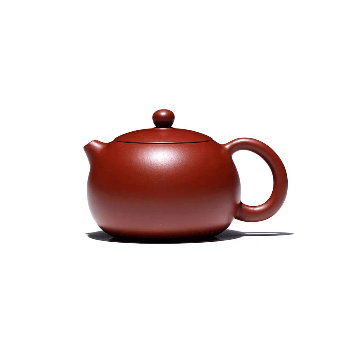宜兴紫砂壶朱泥西施壶李晓璐制180ml | Teasenz.eu