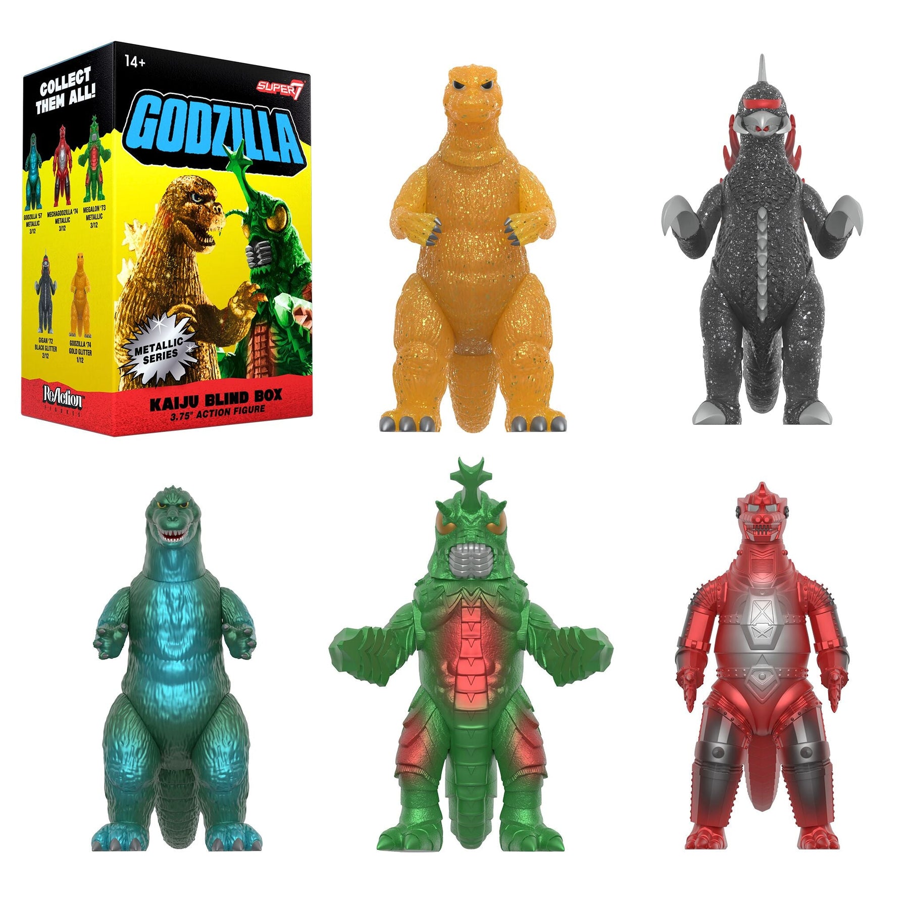 Super7 x Toho Blind Box Wave 05 (Metallic) - Individual Blind Box
