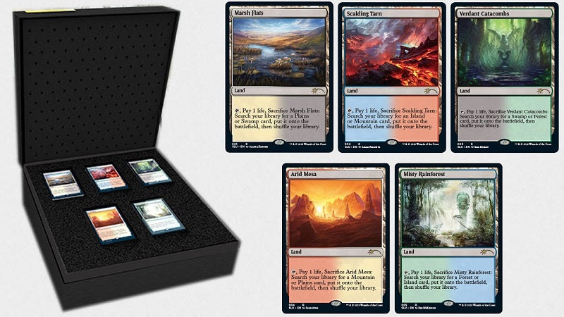 MTG Secret Lair Ultimate Edition 1 Enemy Fetch Lands Sealed – Game