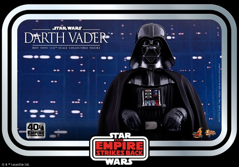 スター・ウォーズ』ダース・ベイダー、『帝国の逆襲』40周年記念版が
