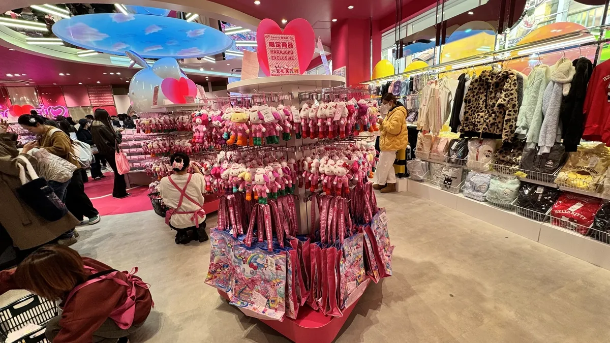 サンリオ原宿の新店舗が竹下通りに誕生【2025年12月】移転リニューアル