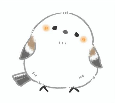 シマエナガちゃん表情差分 しょんぼりーイラスト - No: 23515919｜無料