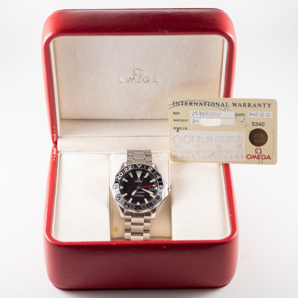 OMEGA SEAMASTER 300 M GMT REF.168.1618/2536.50 Gerry Lopes with