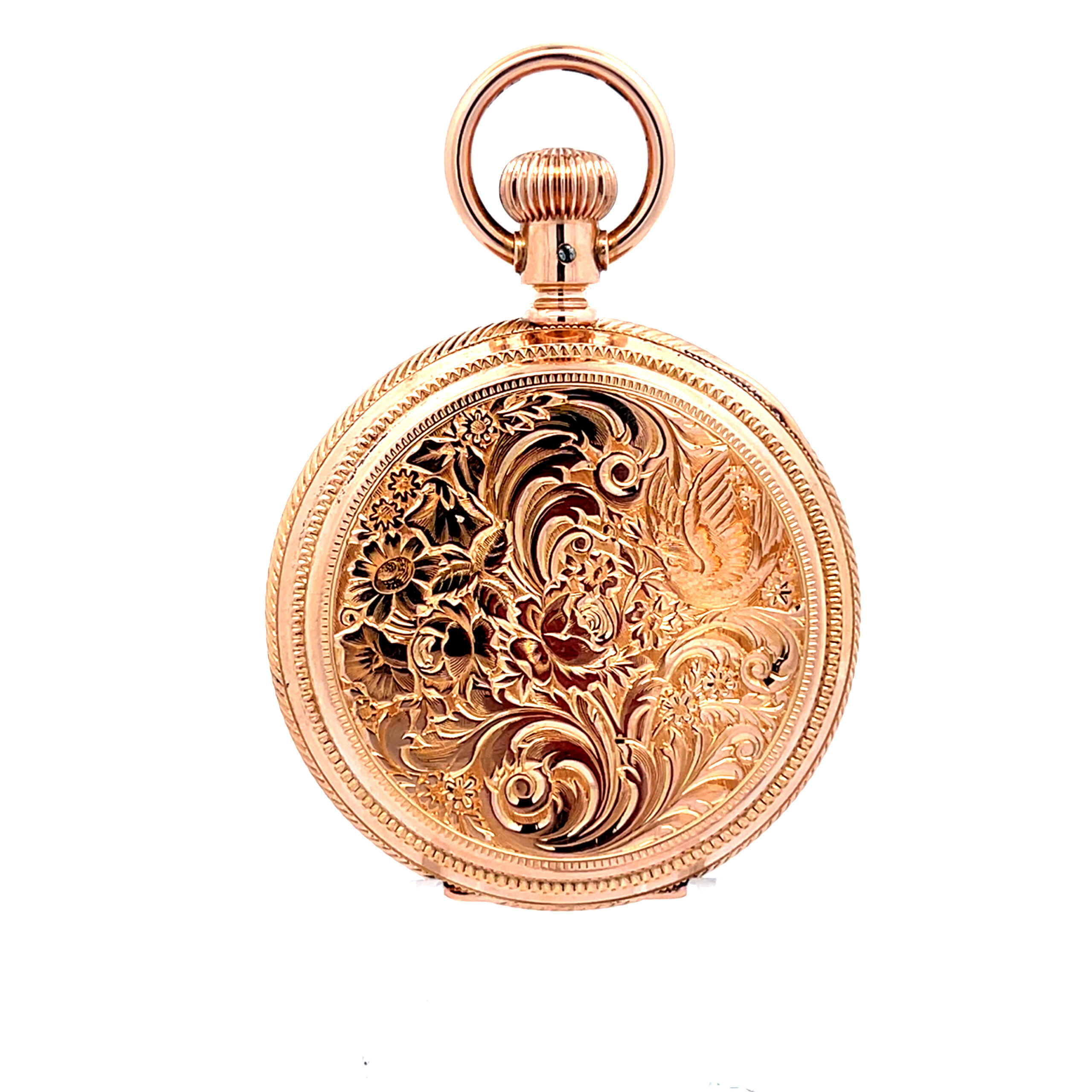 Antique 18K Mermod, Jaccard, & Co Pocket Watch - Timekeepersclayton