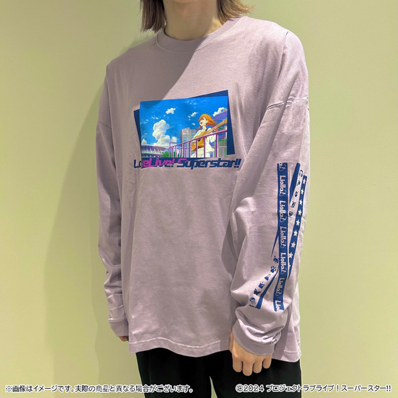 ラブライブ！スーパースター!! オーバーサイズロングスリーブTシャツ