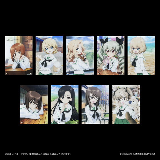 ガールズ＆パンツァー 劇場版 B5アクリルパネル【劇場版10周年記念