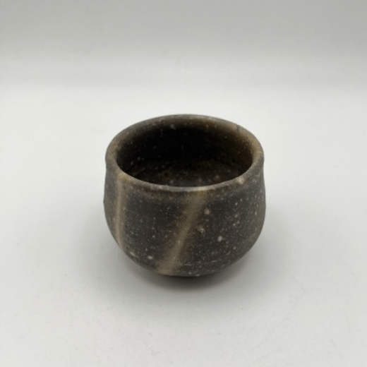 備前焼】窯変ぐい呑 作家：御幡康照