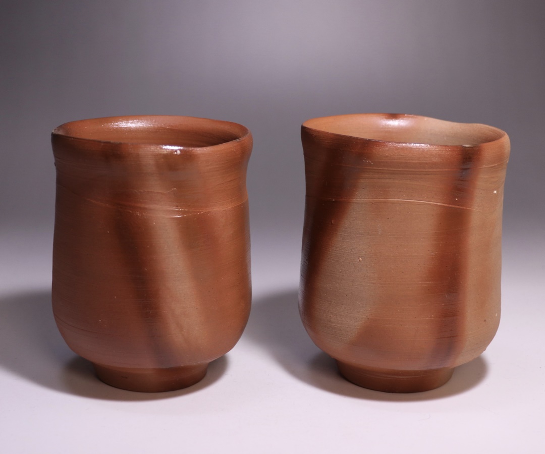 吉本 正 作 「備前馬上杯」 ～備前焼専門卸小売店 川口陶楽苑～