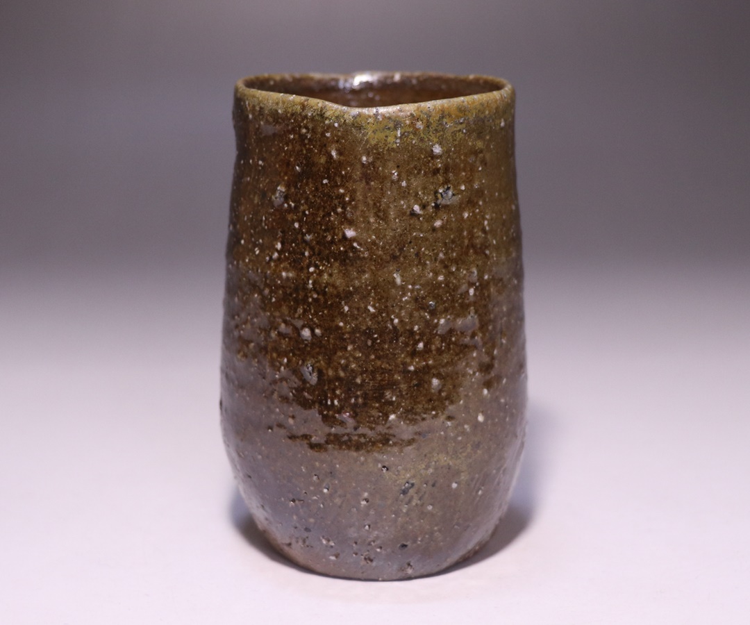 金重 愫 作 「備前麦酒呑」 ～備前焼専門卸小売店 川口陶楽苑～