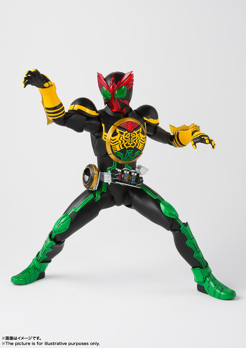 仮面ライダーオーズ】S.H.フィギュアーツ（真骨彫製法）『仮面ライダー