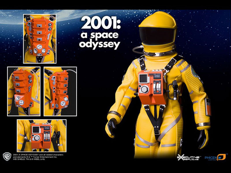 2001年宇宙の旅】1/6『ディスカバリー アストロノーツ スーツ レッド