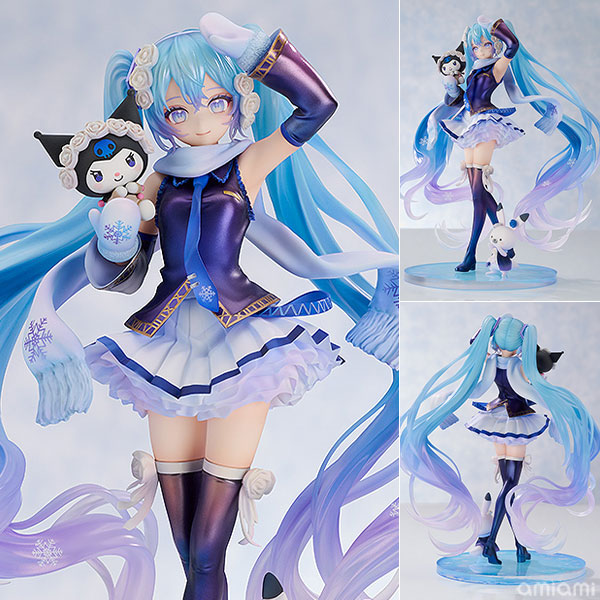 初音ミク】1/7『雪ミク×クロミ』フィギュア予約 - 人気フィギュア安値