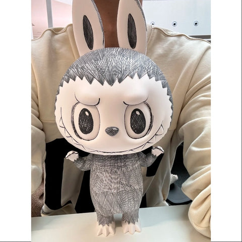 Labubu The Monsters MEGA Labubu 400% Sketch 2024 LIMITED – TOYSEZ
