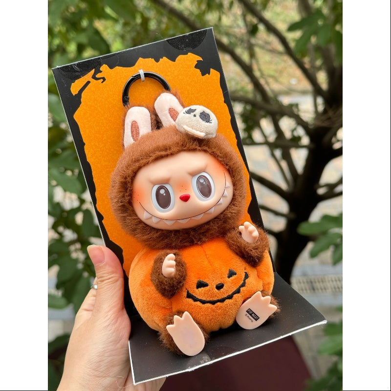 Labubu The Monsters Happy Halloween Party Series Sitting Pumpkin