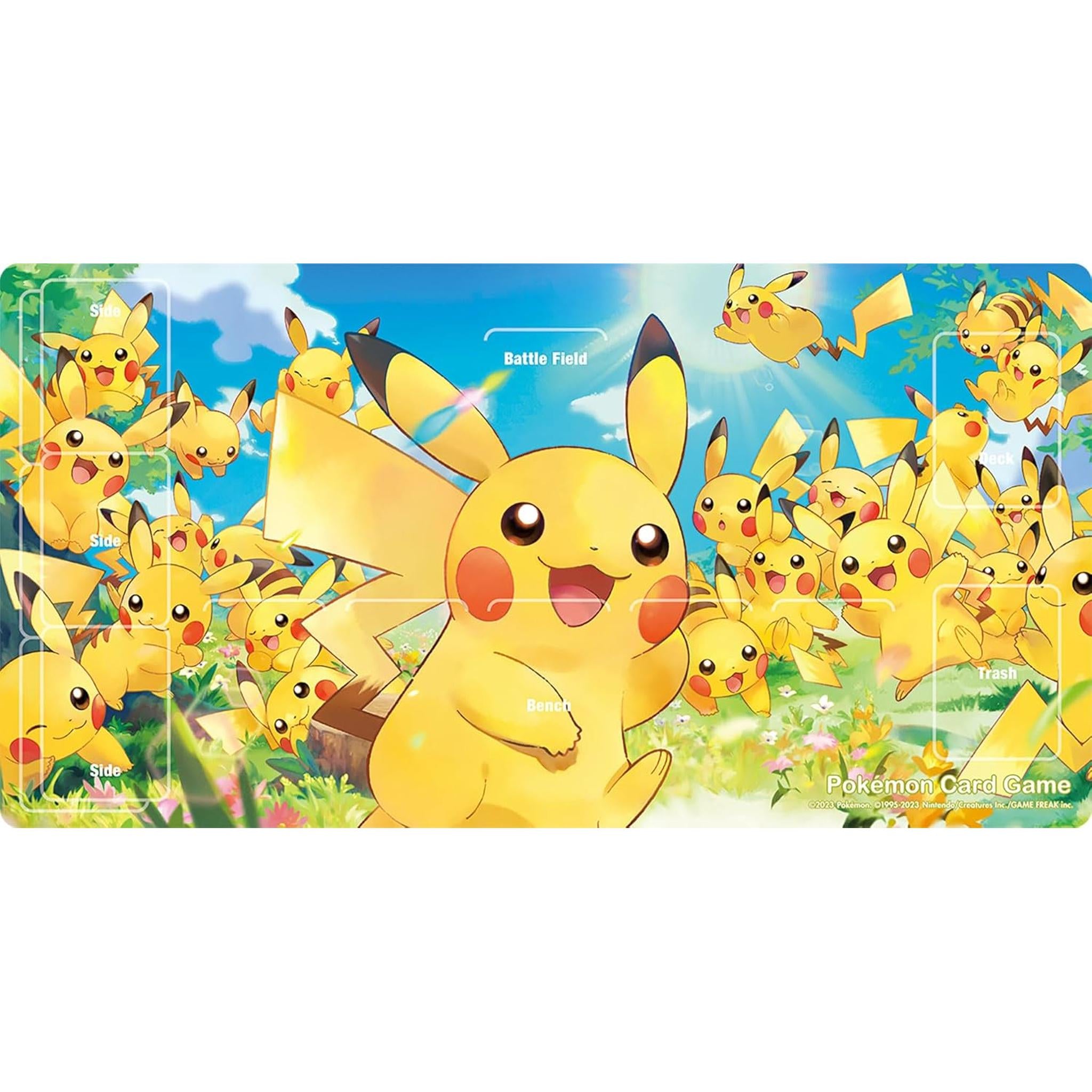 ポケモンカードゲーム ラバープレイマット ピカチュウ大集合 – Toys