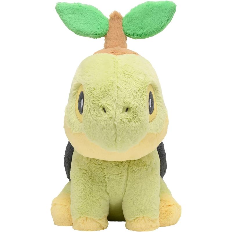 ポケモンセンターオリジナル ふわふわ抱きぬいぐるみ ナエトル 35×21