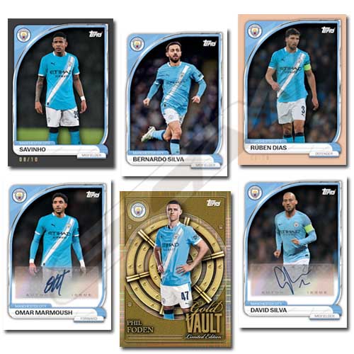 楽天市場】【予約TOP03】【国内未発売】Topps マンチェスターシティ 25