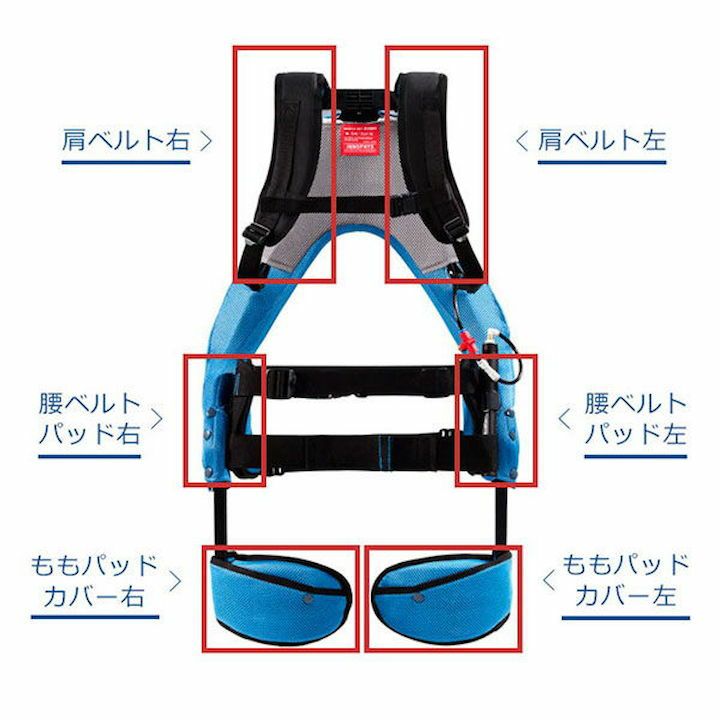 楽天市場】マッスルスーツEvery付替用オプションパーツ : マッスル